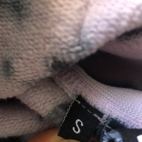 CHNGE Violet Splotch Tie Dye University Hoodie 💜 - Picture 8 of 8